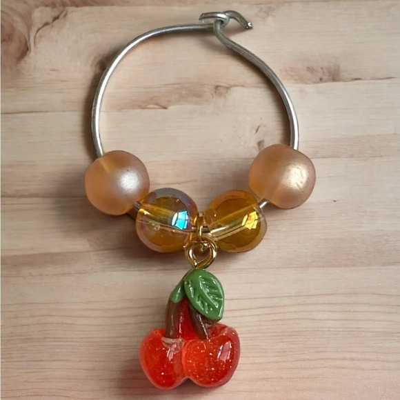 🍄Fruity Wine Glass Charms - Picture 4 of 7